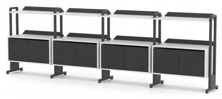 Box Modüler 2 Depolama — stüdyo görünümü
