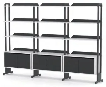 Box Modüler 4 Depolama — stüdyo görünümü