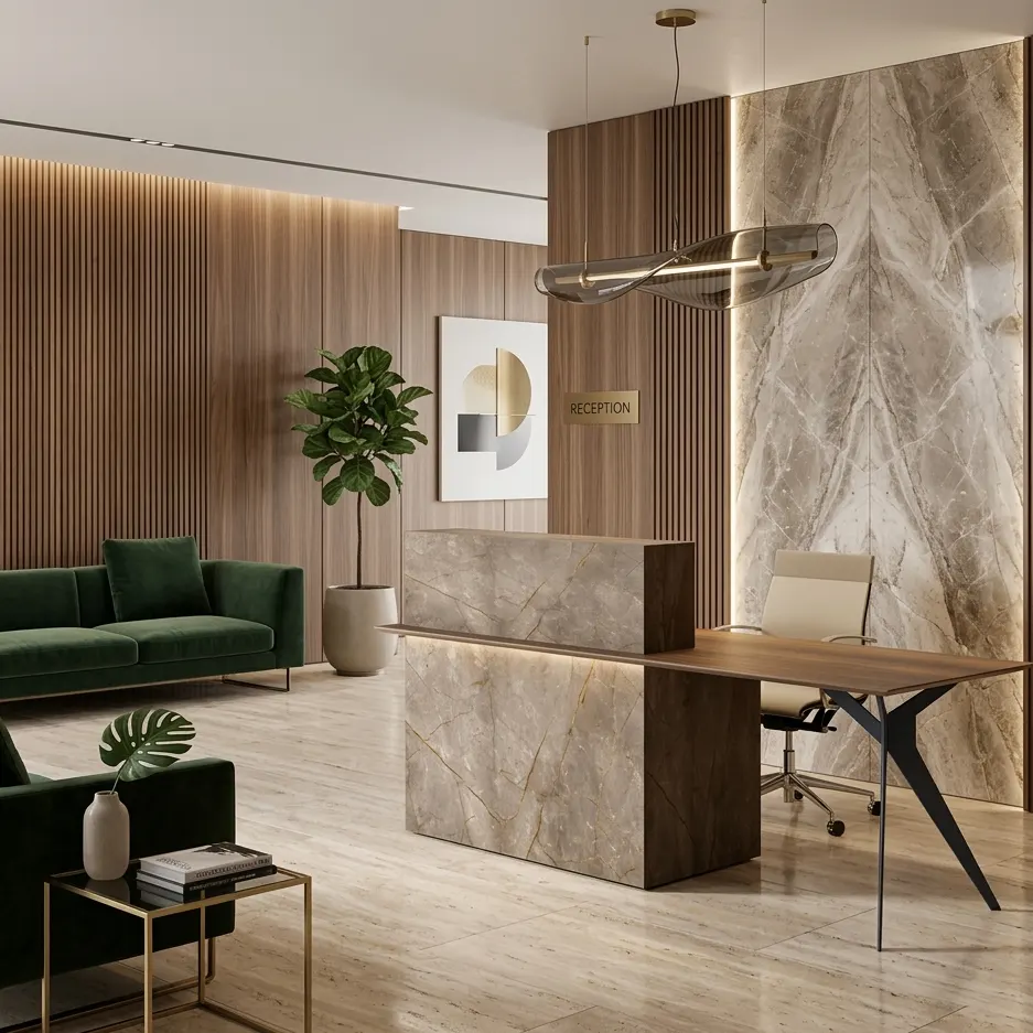 Karşılama Bankoları — yaşam alanı
